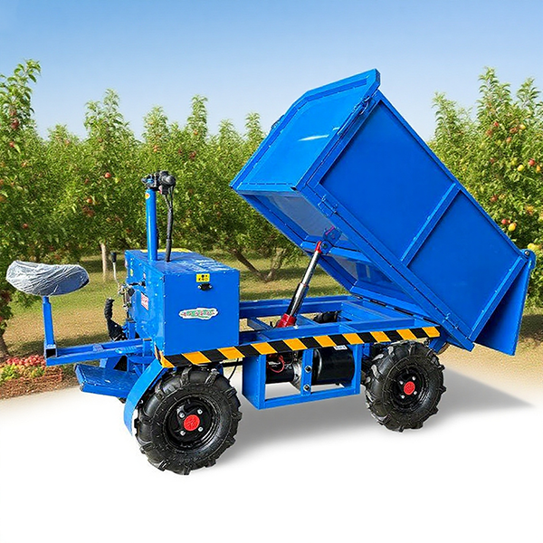 Collapsible Electric Four-Wheel Flatbed Truck