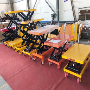 manual mobile scissor lift table