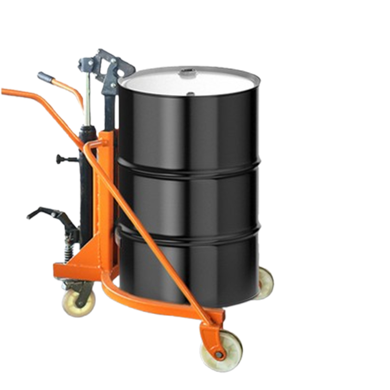 Manual Hydraulic Oil Drum Truck
