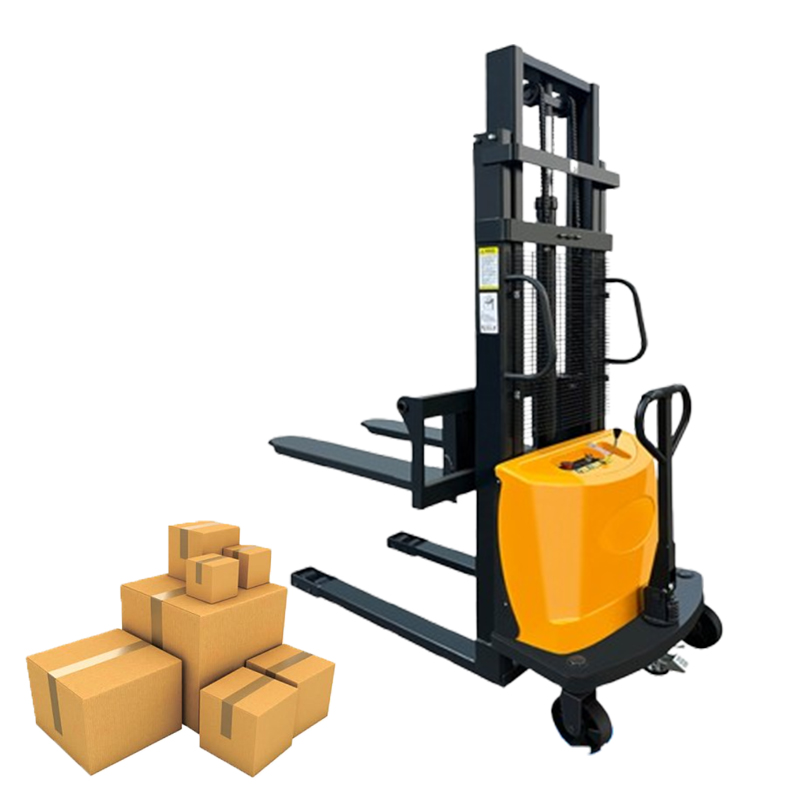 Semi Electric Pallet Stacker Forklift