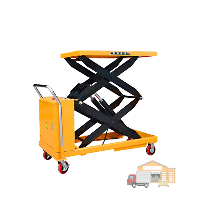 Electric Mobile Hydraulic Scissor Lift Tables Trolley